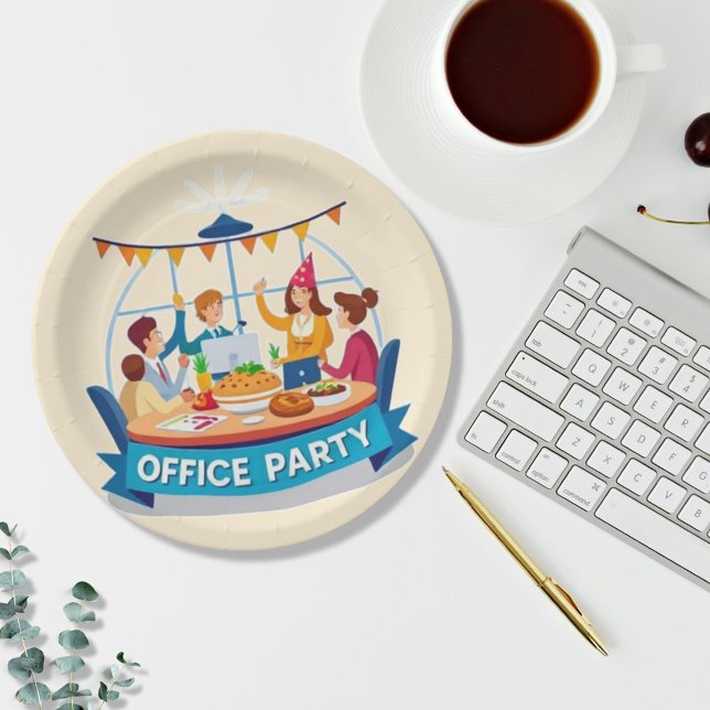 The Office Party Paper Plates (Creator Uploaded)