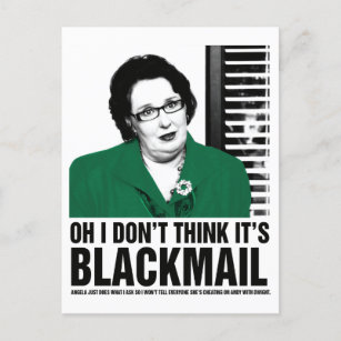 The Office   Phyllis: I Don't Think it's Blackmail Postcard