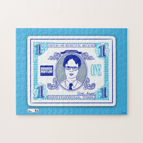 The Office  Schrute Buck Motivational Tool Jigsaw Puzzle