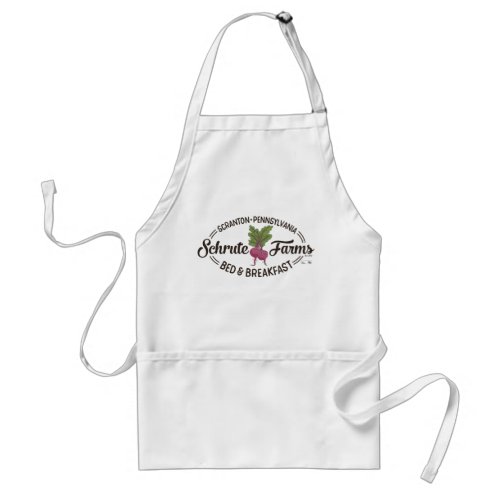 The Office  Schrute Farms Bed  Breakfast Adult Apron