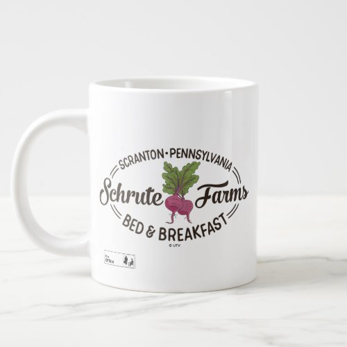 The Office  Schrute Farms Bed  Breakfast Giant Coffee Mug