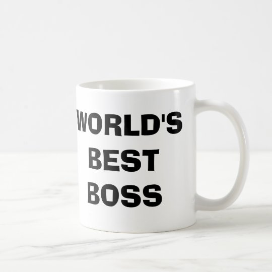 The Office, World's Best Boss Coffee Mug | Zazzle