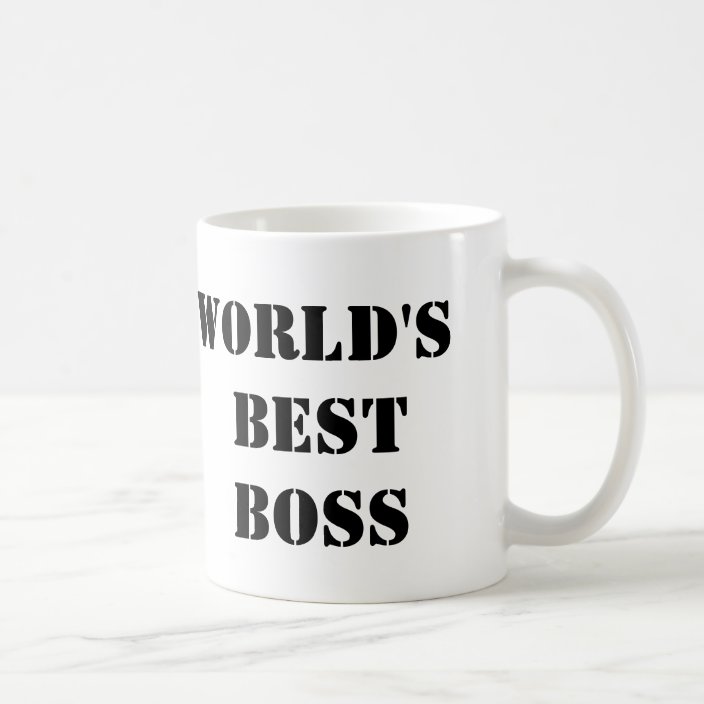 The Office World's Best Boss Coffee Mug | Zazzle.com