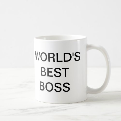 the office _ Worlds Best Boss Mug