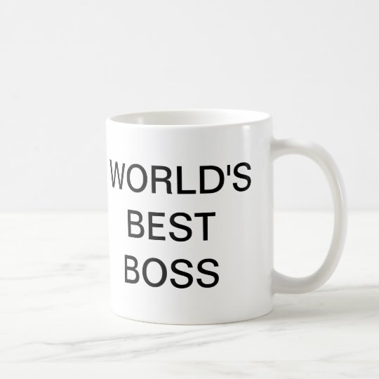 the office World's Best Boss Mug
