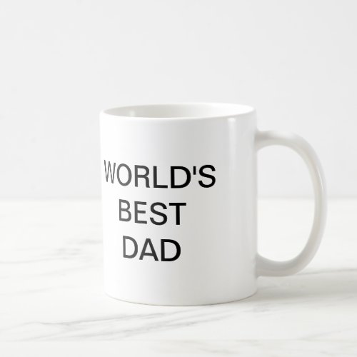 The Office Worlds Best Dad Coffee Mug