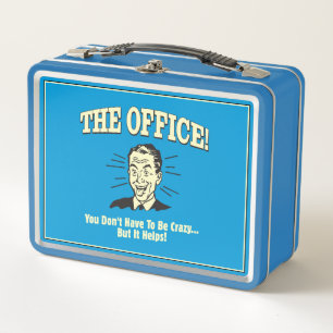 The Office: You Don't Have to Be Crazy Metal Lunch Box