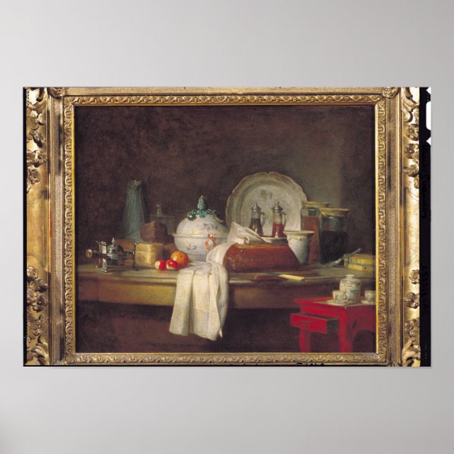 The Officers' Mess or The Remains of a Lunch Poster (Front)