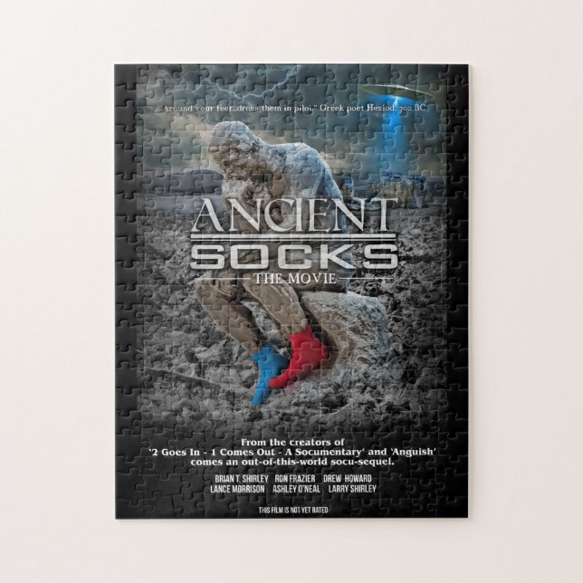 The Official Ancient Socks Jigsaw Puzzle (Vertical)