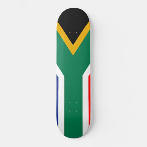 The Official Flag of the Republic of South Africa Skateboard Deck