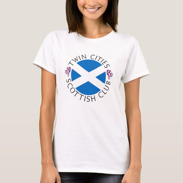 The official logo of the Twin Cities Scottish Club T-Shirt (Front)