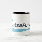 The Official LotsaFunMaps Mug! Two-Tone Coffee Mug (Center)