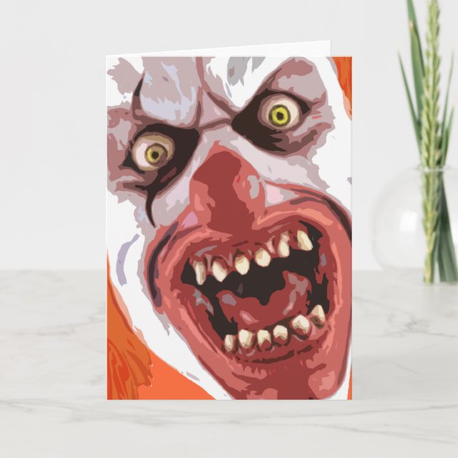 The Official Macaber Clown - Mr. Creepy- Card (Front)
