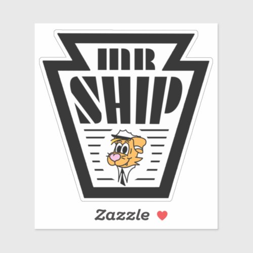 The Official Mr Ship Sticker