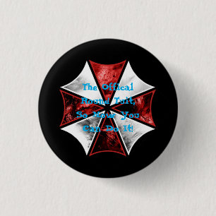 The Official Round Tuit Pinback Button