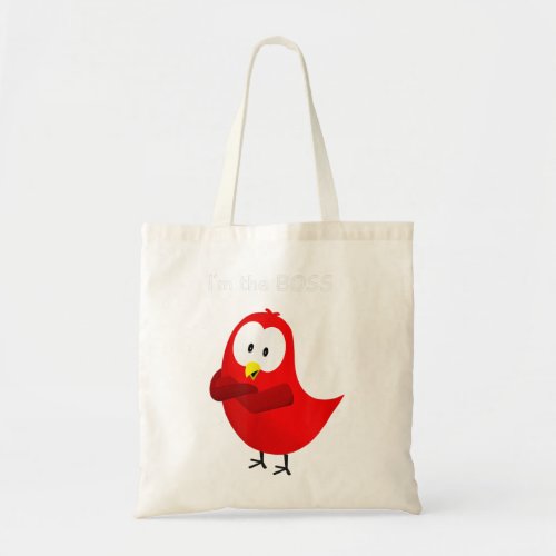 The Official Sammy Bird _ Im the Boss   Tote Bag