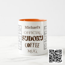 The Official Sudoku Coffee Mug for Puzzle Lovers