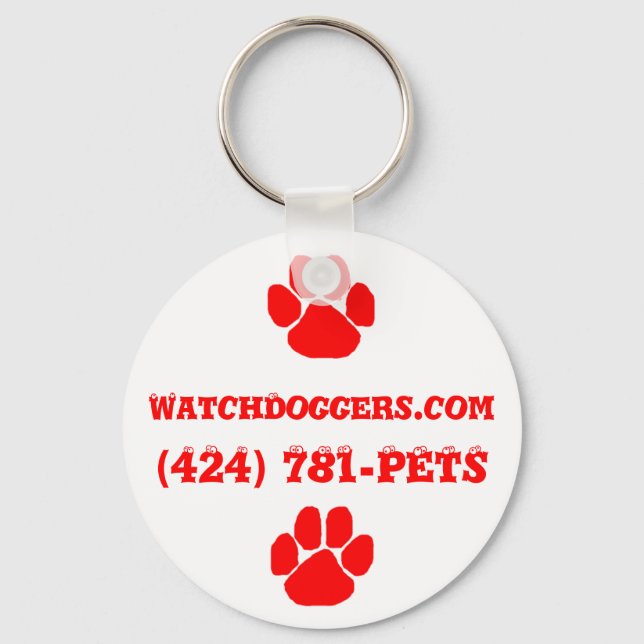 The Official WatchDoggers! Keychain (Front)