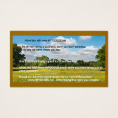 The Official www.iNFODUDE.net Business Card! (Back)