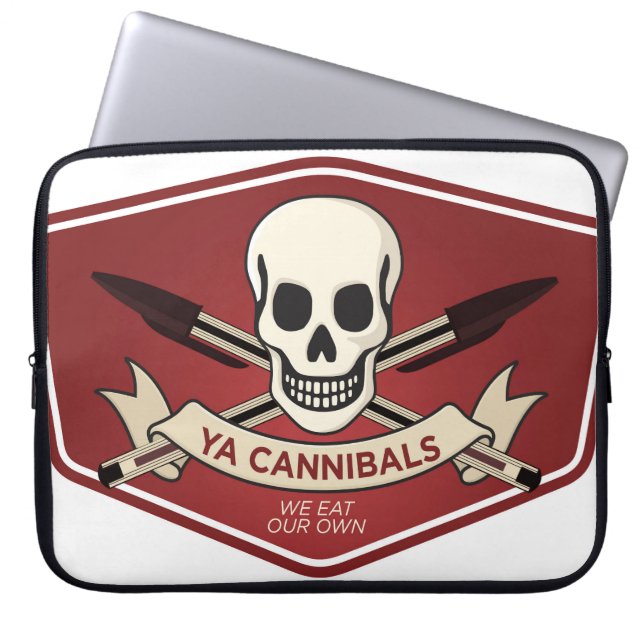 The Official YA Cannibals Laptop Sleve Laptop Sleeve (Front)