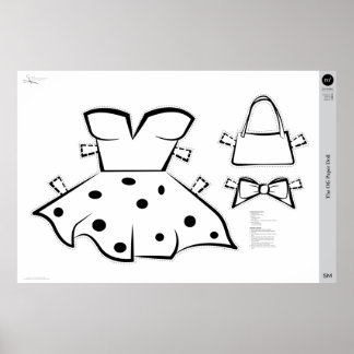 The OG Paper Doll Costume: SMALL Poster