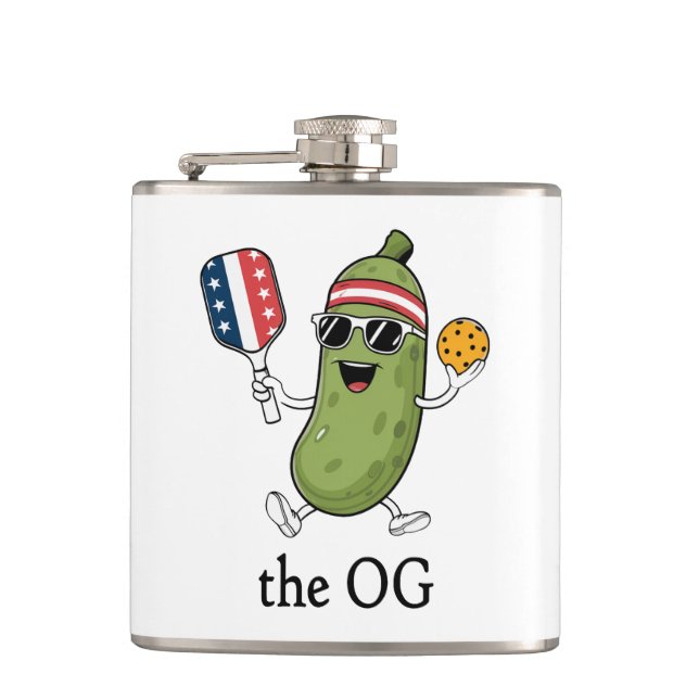 The OG Pickleballer Flask (Front)