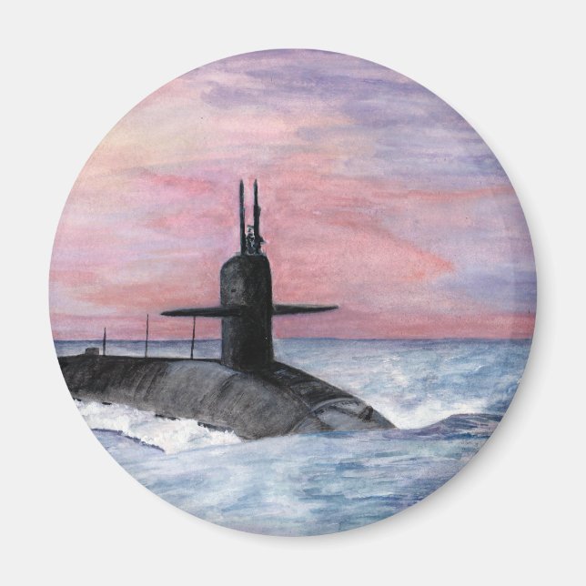 The Ohio Class Submarine Magnet (Front)