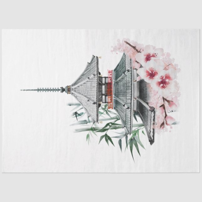 The Okinawa Series Design 27 Tissue Paper (Front)