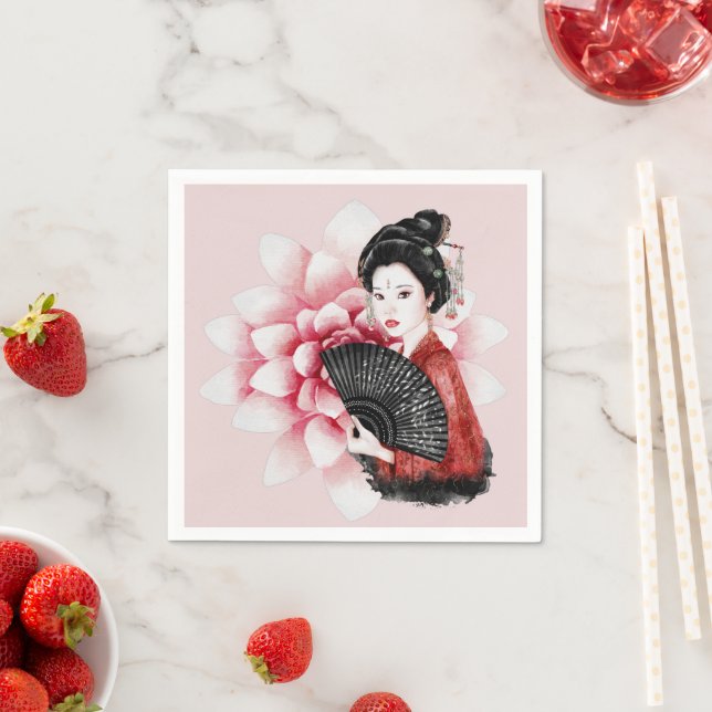 The Okinawa Series Design 34  Napkins (Insitu)