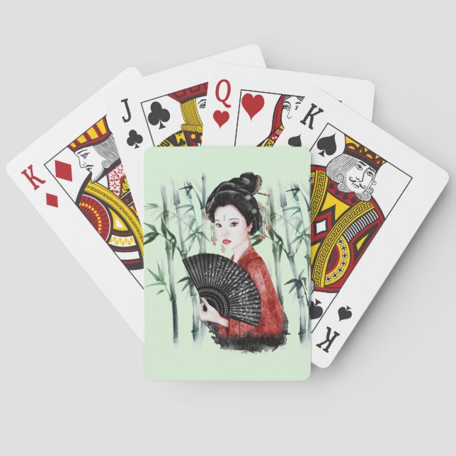 The Okinawa Series Design 40  Poker Cards (Back)