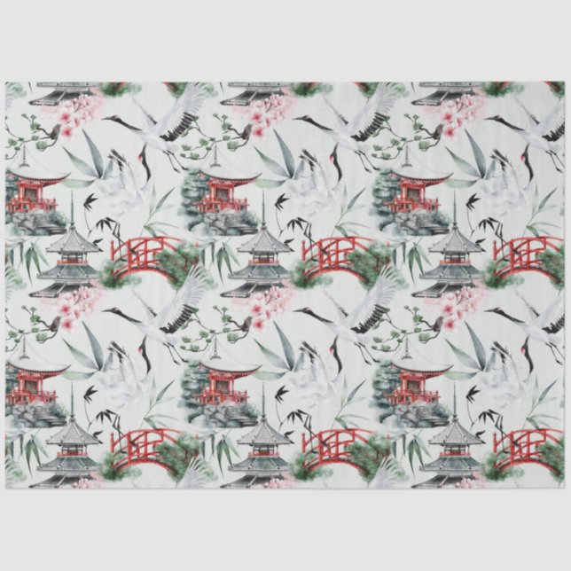 The Okinawa Series Design 7 Tissue Paper (Front)