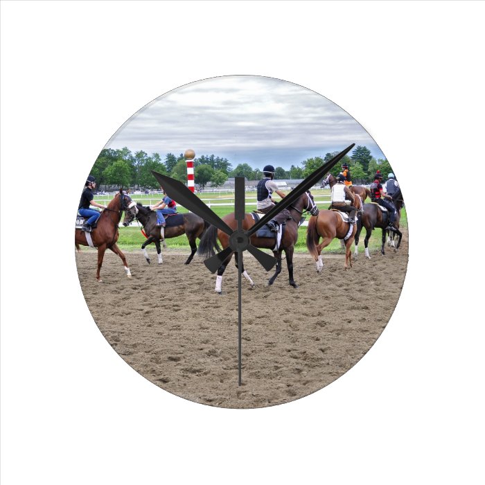 The Oklahoma Training Track at Saratoga Wall Clock