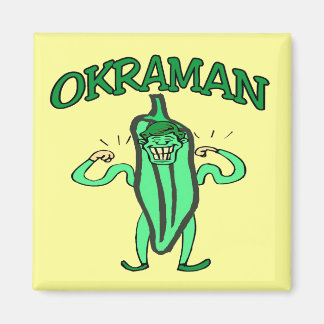 The Okra Man Magnet
