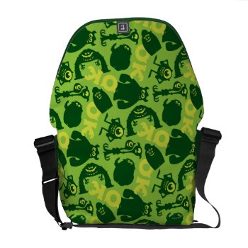 The Oks Pattern Messenger Bag by disneypixarmonsters at Zazzle