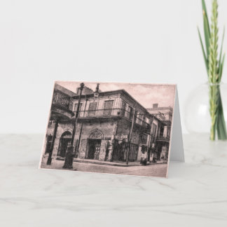 The Old Absinthe House Card
