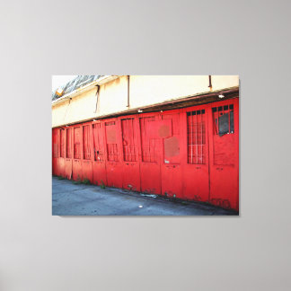 'The Old Arcade' Wrapped Canvas Print
