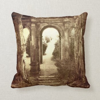 The Old Archway #2 (vintage Style) Throw Pillow by sc0001 at Zazzle