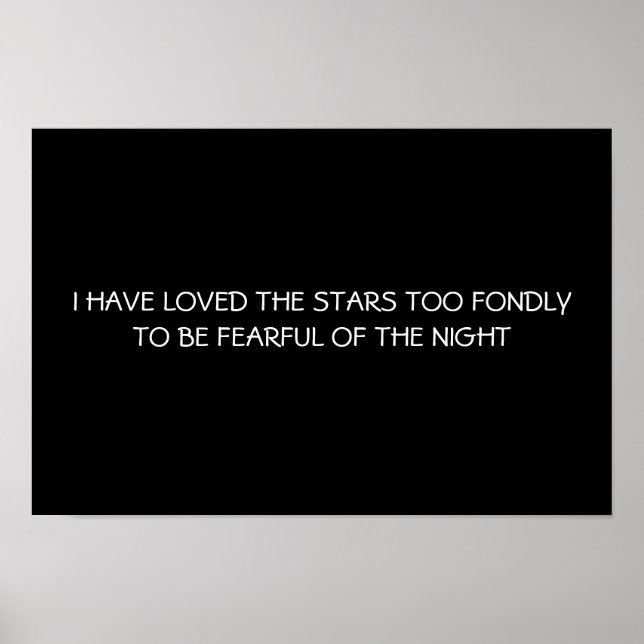 The old astronomer to his pupil poster (Front)