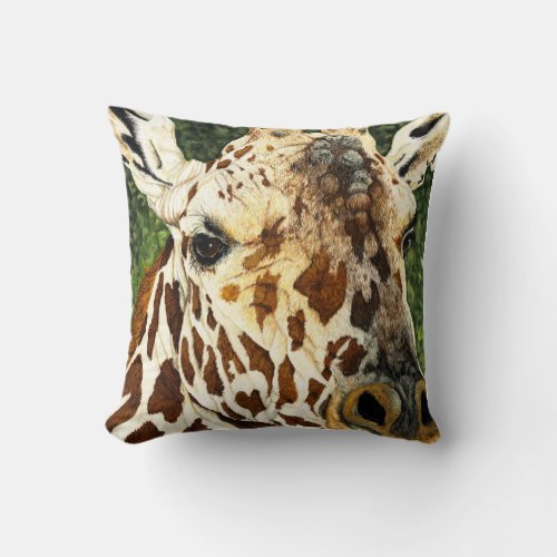 The Old Bachelor _ Giraffe Pillow