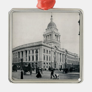 The Old Bailey, London Metal Ornament