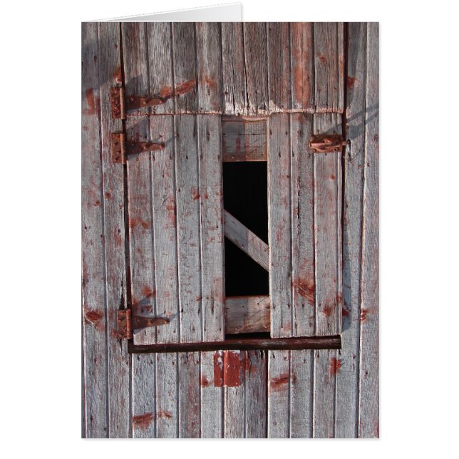 The Old Barn Door Cards (Front)
