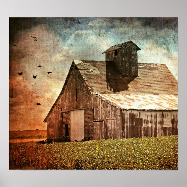The Old Barn Poster (Front)