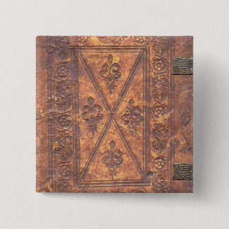 The Old Book Pinback Button