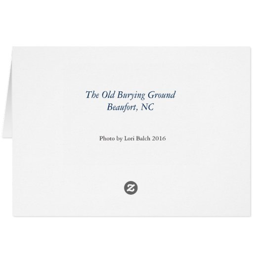 The Old Burying Ground (Back Horizontal)