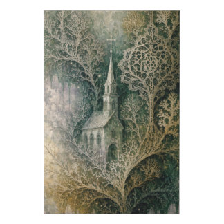The Old Church 2 Faux Canvas Print