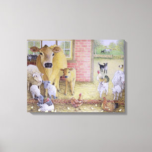 The Old Days Canvas Print
