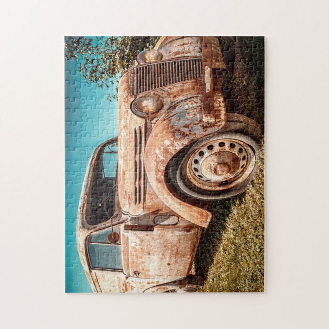The Old Delivery Van Jigsaw Puzzle (Vertical)