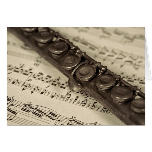 The Old Flute Cards (Front Horizontal)