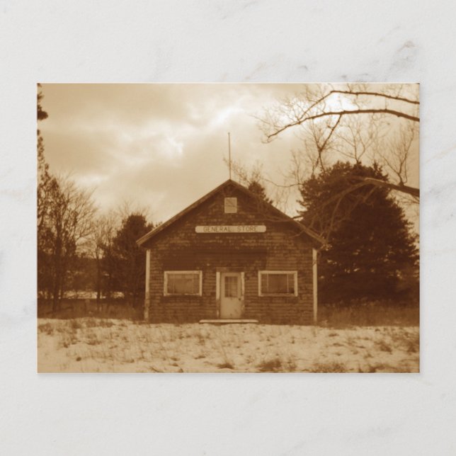 The Old General Store-  Postcard (Front)