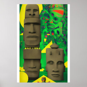 The Old Gods Are New Again - Ken Gage Art Poster